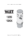 Valet V80/V100 Vacuum<br>Installation & Operation<br>Manual